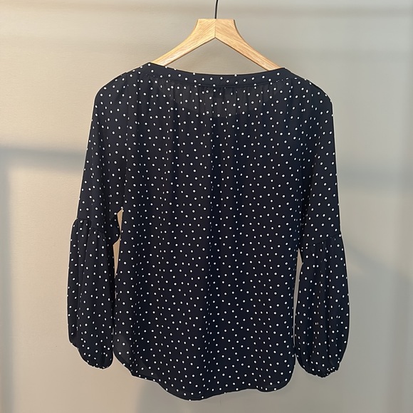LOFT petite woven blouse - Picture 2 of 4